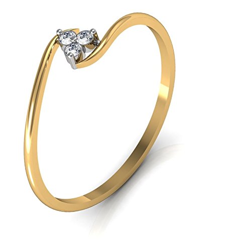 Avsar Women 14k (585) Yellow Gold Ring, 12