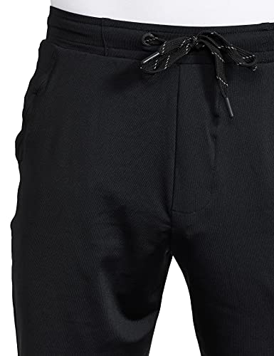 Jockey Men's Regular Fit Shorts (MV09_Black_XL)