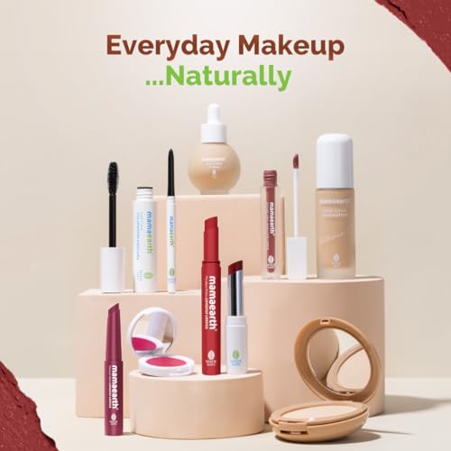 Mamaearth Moisture Matte Longstay Lipstick with Avocado Oil & Vitamin E for 12 Hour Long Stay-19 Spiced Petals - 2 g