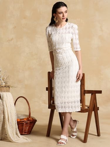 Kazo Luna Mini Dress Off White