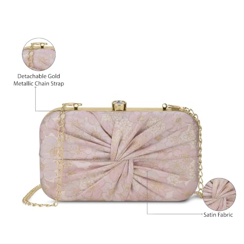 Lavie Women's Bloom Oval Frame Clutch | Ladies Purse | Gift For Women