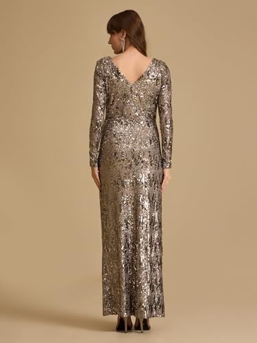 Kazo Eclipse Maxi Dress for Women Silver