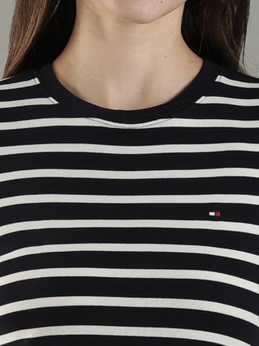 Cotton Crew Neck Bodycon Dress