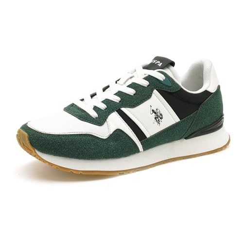 U.S. Polo Assn. Mens Orson 2.0 Sneakers - (UK8) (US9) (2FD25064D04) Green