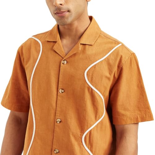 Levi's Men's Relaxed Fit Shirt (004JJ-0023_Brown