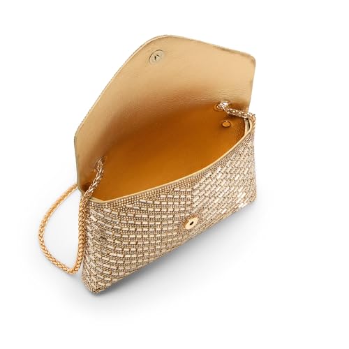 Aldo SPARKLEBAG Gold Women's Cross Body Bag