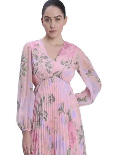 VERO MODA Womens Midi Dress Prism Pink