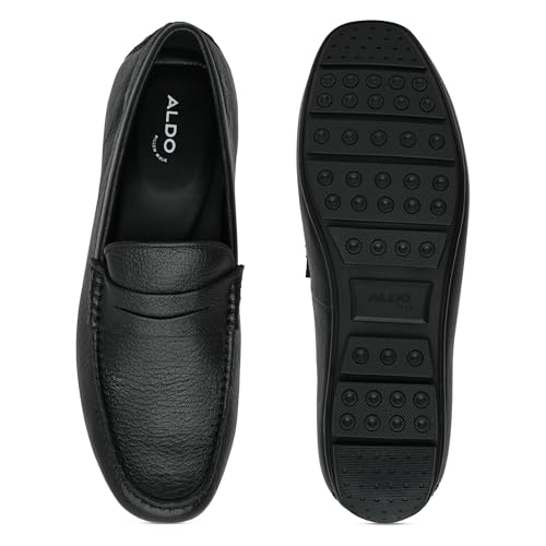 Aldo DISCOURSE-IN001 Men Black Moccasins