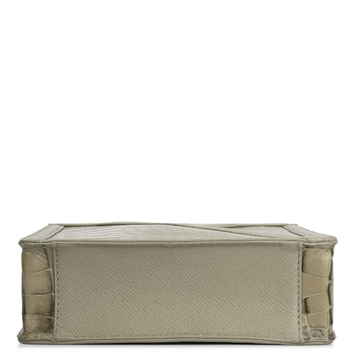 Da Milano Leather Grey Sling Bag for Men (10044A)