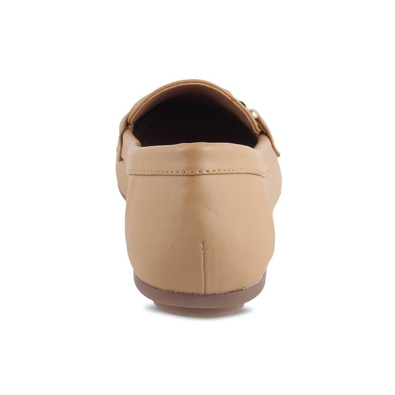 tresmode 239-LATIVA Beige Women Loafers EU/36 UK/3