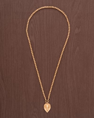 Radha's Creations golden - gold plated copper long 30 inch Mangalsutra No.548M for women