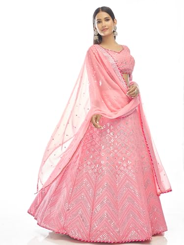 ODETTE Stitched - Women Printed Subtle Elegance Set For Kurta Fuchsia Fabric Textured Sheen Attractive