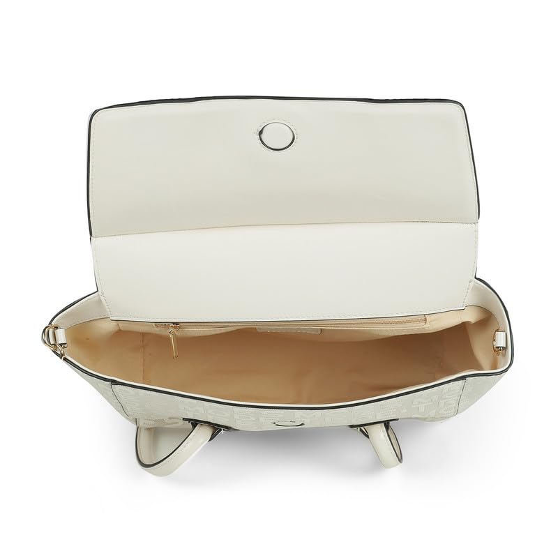 tresmode DIJON Beige Women's Vegan Leather Handbag