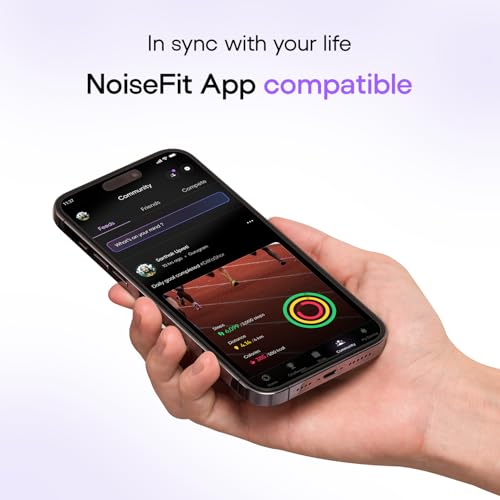 Noise Icon 5 Smartwatch with AI Watch Faces & AI Search, 1.95” AMOLED Display, 10 Days Battery, Bluetooth Calling, 100+ Sports Modes, IP68 (Starlight Gold)