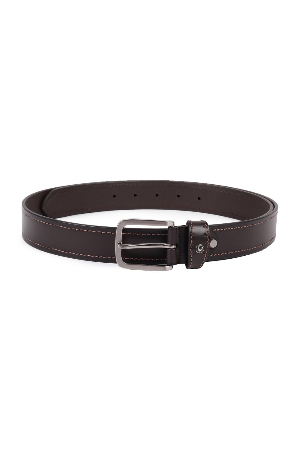 Men Brown Solid Formal Belt
