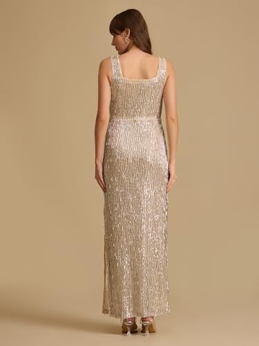 Kazo Zsa Zsa Maxi Dress for Women Silver