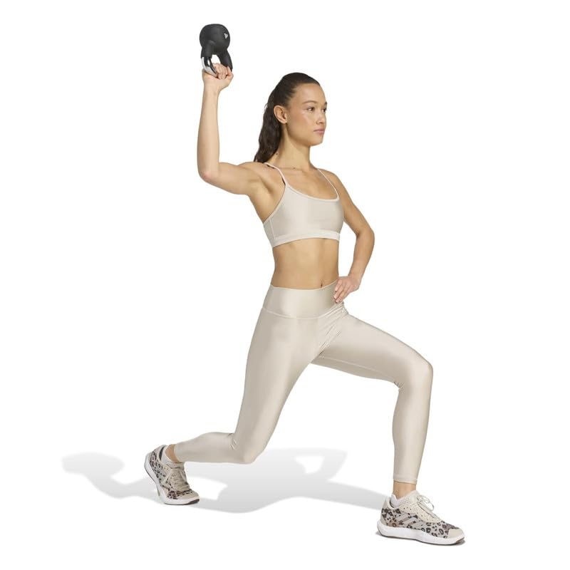 adidas Womens Bra | AERO LS Bra | Beige | Size-XS |