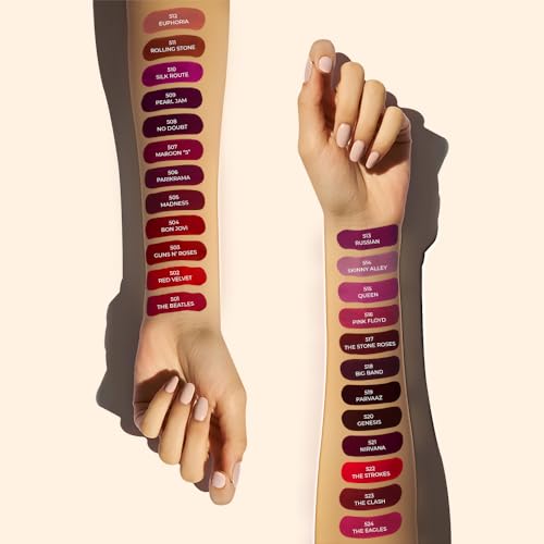 MILAP Bold & Matte Liquid Lipstick for Women - Long Lasting Lipsticks - Waterproof & Smudge Proof - Hydrating Lipsticks for Women - Perfect Lip Color Makeup for Womens (Big Bang)