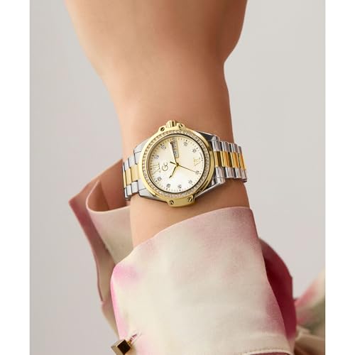 GC Champagne Round Dial Analog Women's Watch - Z53002L6