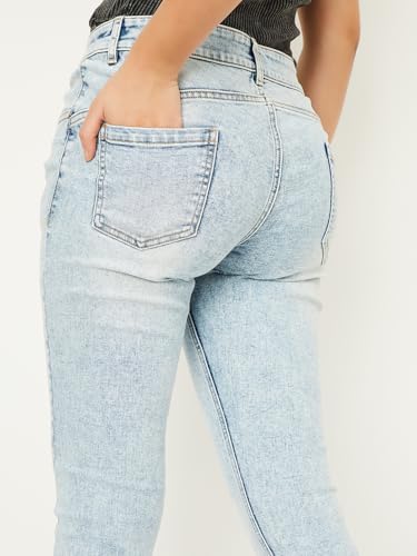 Max Women's Skinny Jeans (TARA1D_Light Blue