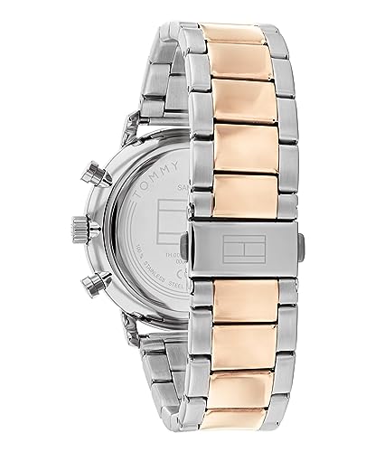 Tommy Hilfiger Quartz Multifunction Grey dial Stainless Steel Strap Watch for Men-TH1710570