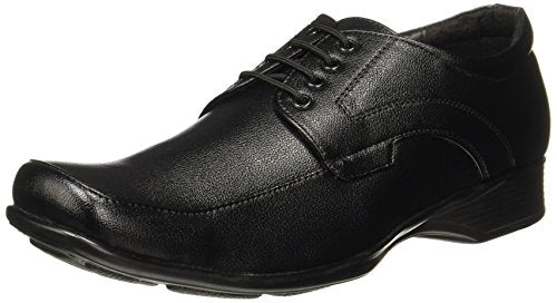 Bata Quin Two Men's Black Formal Shoes - 7 UK (8216651)