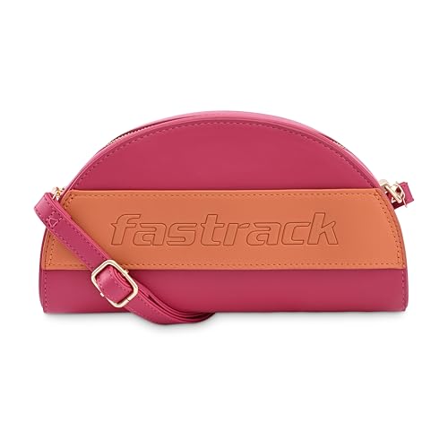 Fastrack Lunette Sling | Faux-Leather Women's Handbags | Sling for Casual Carry