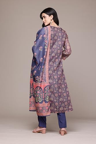 Aarke Ritu Kumar Blue Shobhika Kurta with Pant and Dupatta