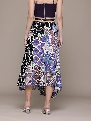 Label RITU KUMAR Black Cyra Skirt