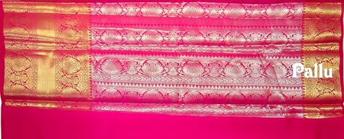 VFCollections Women's Samudrika Pattu Sarees With Blouse (VFC426-5)