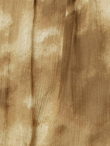 Max Women Printed A-line Dress with Belt (Beige_XXL)