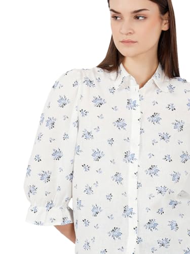 VERO MODA Women's Regular Fit White Shirt