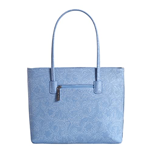 Lino Perros Women's Faux Leather Handbag, Blue