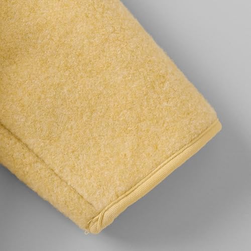 Hopscotch Girls Beige Full Sleeves Puppy Applique Long Coat For Age (18-24 Months)