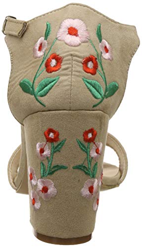 ELLE Women Beige Fashion Sandals-4 UK/India (37 EU) (292-31)