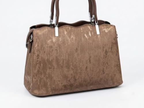 Velure Signature Charm Carryall Brown