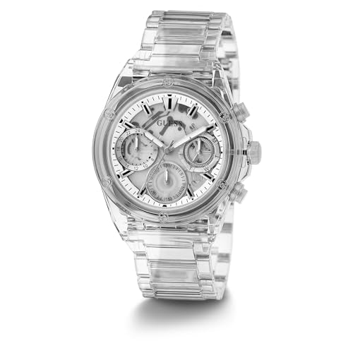 Guess Analogue White Dial Women's Watch-GW0650L1