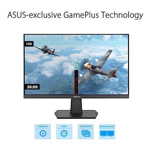 Asus 27" VA27EHF LED Monitor, 1920 x 1080 Resolution (Full HD 1080p), 1ms