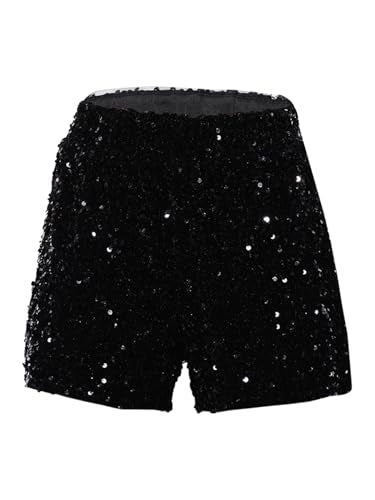 ONLY Women Regular Fit High-Rise Black Shorts