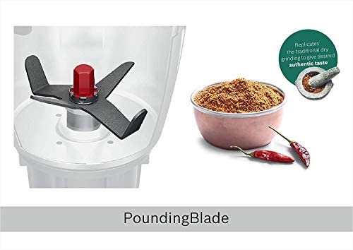 Bosch Appliances TrueMixx Pro Mixer Grinder MGM8642BIN, 750W, 4 Jars, (Black)