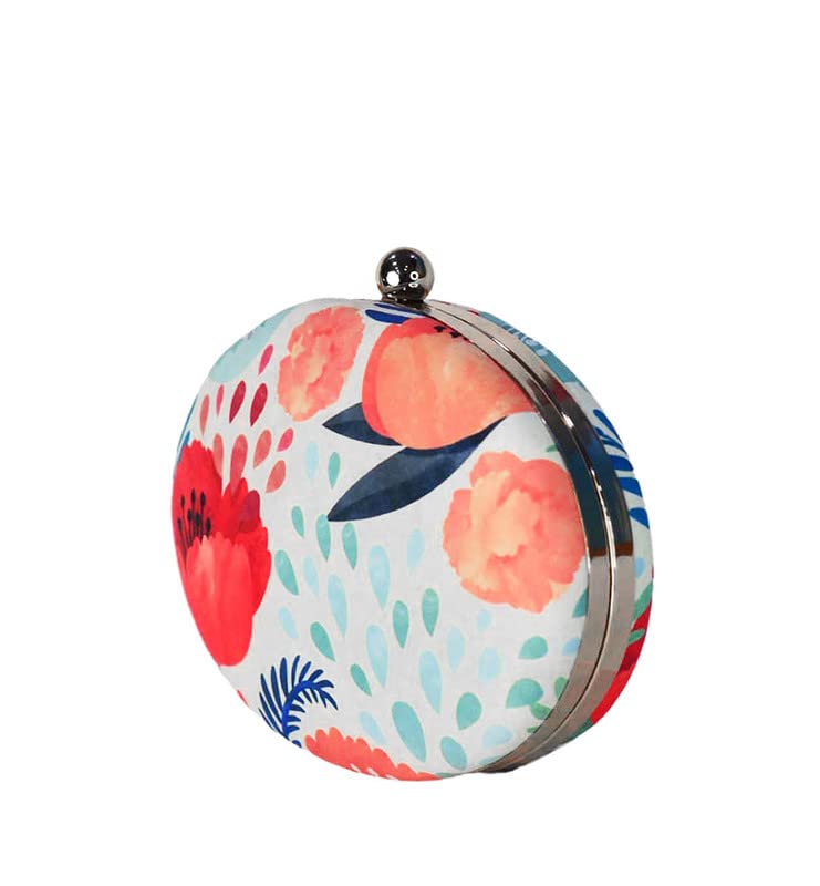 Artklim Flower Bloom Printed Clutch