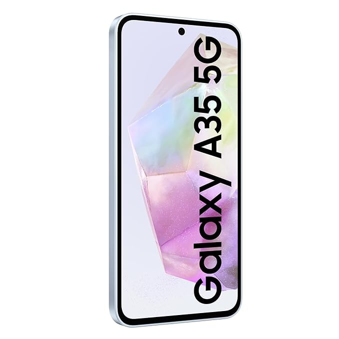 Samsung Galaxy A35 5G (Awesome Iceblue, 8GB RAM, 128GB Storage) Without Offer