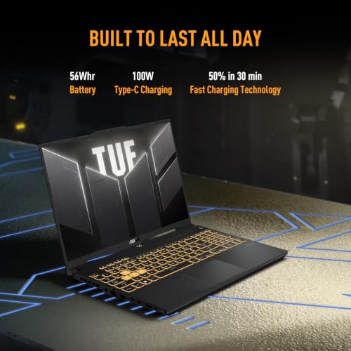 ASUS TUF F16 (2026),Intel Core 5 205H (Series 2),RTX 3050-6GB,16GB RAM (Upgradeable),512GB SSD,FHD+,16"(40 cm),Win 11,M365 Basic(1Y),Office 2024,Mecha Gray,2.2 Kg,FX607VJR-TU325WS,Gaming Laptop
