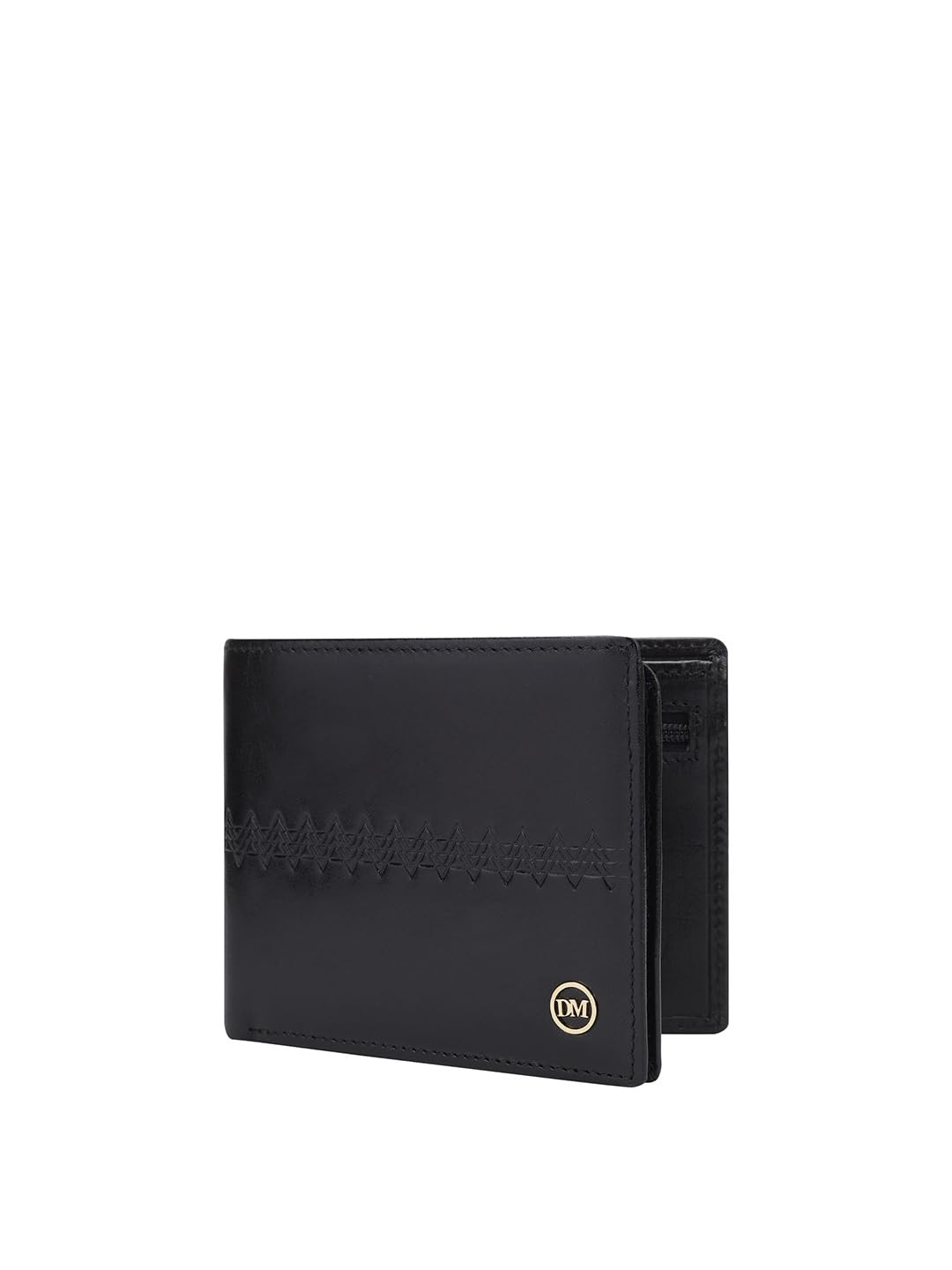 Da Milano Genuine Leather Black Mens Wallet (10479)