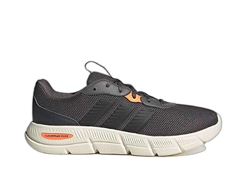 adidas Men Cloudfoam Flex - Laces, Sports Shoes, Brown, 6