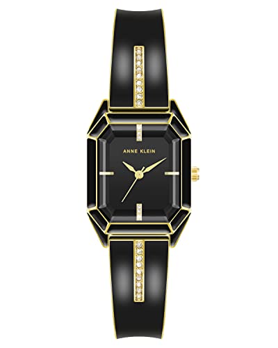 Anne Klein Analog Black Dial Women's Watch-AK4042GPBK