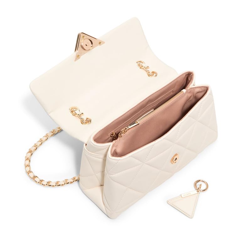 Aldo SOFTPUFFQUILT Beige Womens Cross Body Bag