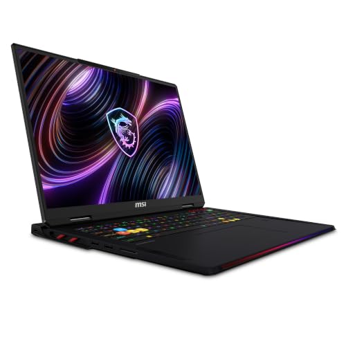 MSI Raider 18 Max HX, Intel 2nd Series. Core Ultra 9 290HX, 46CM UHD+ 120Hz Gaming Laptop (32GB/2TB NVMe SSD/Windows 11 Home/NVIDIA GeForce RTX 5080, GDDR7 16GB/Core Black/3.6Kg) A2WI-1257IN