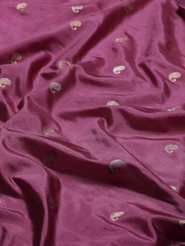 Meena Bazaar Women's Art Silk Saree with Unstitched Blouse Piece | Elegant Designer Traditional Ethnic Saree | Festive, Wedding & Party