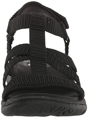 Dr. Scholl's Shoes Women's Adalia Sport Sandal, Black Fabric, 9